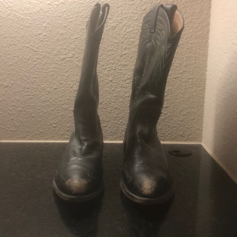 Distressed Frye Cowboy Boots size 11D